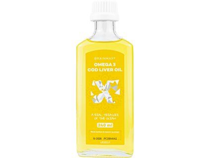 Brainmax Omega 3 Cod Liver Oil®, 240 ml