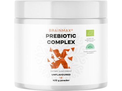 BrainMax Prebiotic Complex, mieszanka prebiotyków, BIO, 420 g