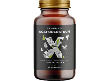 BrainMax Goat Colostrum®, Siara kozia 250 mg, 100 kapsułek roślinnych