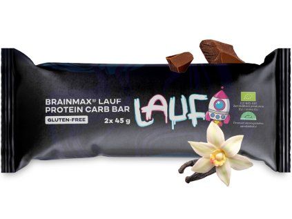 BrainMax LAUF® Protein Carb Bar, baton proteinowo-węglowodanowy, BIO, 90 g