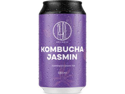 BrainMax Pure® Kombucha Jasmin, Kombucha, Jaśmin, 330 ml