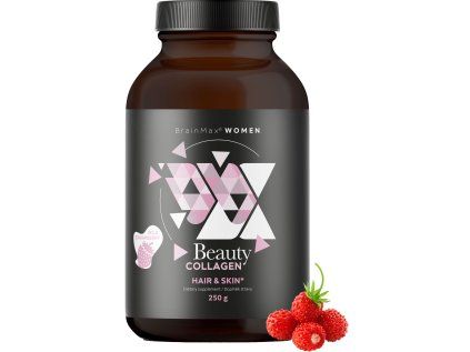 BrainMax Women Beauty Fish Collagen, kolagen z ryb morskich Naticol®, 250 g