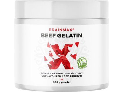BrainMax Żelatyna Wołowa 500g