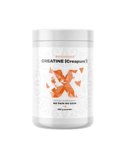 BrainMax Creapure® Kreatyna Monohydrat (500g)