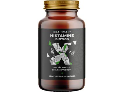 BrainMax Histamine Biotics, Probiotyki histaminowe, 60 kapsułek dojelitowych