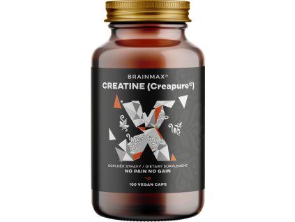 BrainMax Creatine Creapure®, monohydrat kreatyny, 875 mg, 100 kapsułek roślinnych