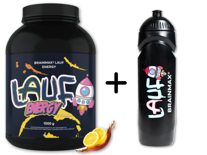 BrainMax LAUF® Energy, Citrokola, 1000 g + prezent!