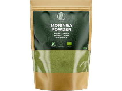 BrainMax Pure® Moringa BIO proszek, 100 g
