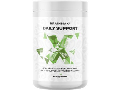 BrainMax Daily Support, zielone jabłko, 500g