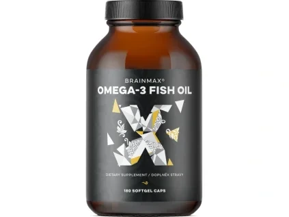 BrainMax Omega-3 Fish Oil, 180 kapsułek softgel