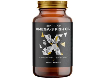 BrainMax Omega-3 Fish Oil, 60 kapsułek softgel