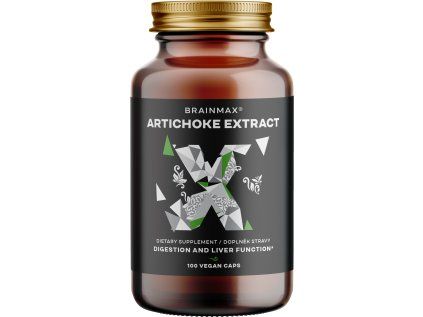 BrainMax Artichoke Extract, 500 mg, 100 kapsułek roślinnych