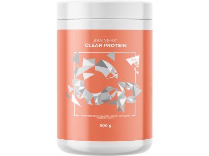 BrainMax Clear Protein®, brzoskwiniowy, 500 g