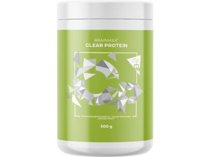 BrainMax Clear Protein, jabłko i limonka, 500 g