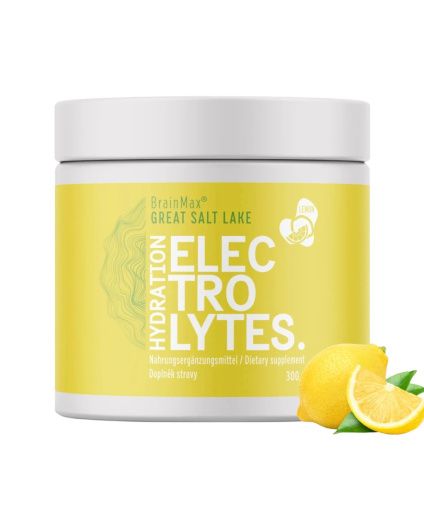 BrainMax Hydration Electrolytes, cytryna, 30 porcji, 300 g