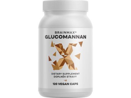 BrainMax Glucomannan, 120 kapsułek roślinnych