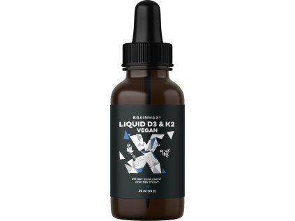 BrainMax Vegan Liquid D3 & K2, 30 ml