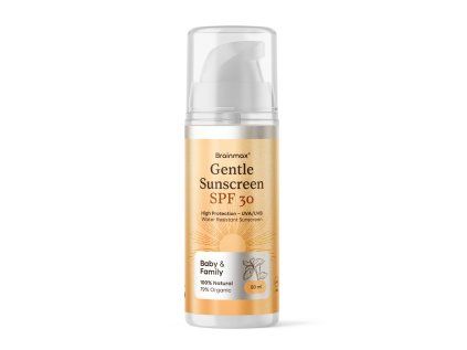 BrainMax Delikatny balsam przeciwsłoneczny, DZIECKO I RODZINA, SPF 30, 50 ml
