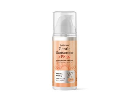 BrainMax Delikatny balsam przeciwsłoneczny, DZIECKO I RODZINA, SPF 50, 50 ml
