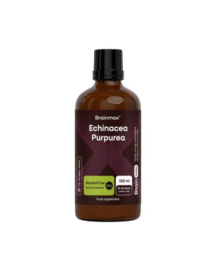 Brainmax® Echinacea Purpurea, bezalkoholowa nalewka ziołowa, 100 ml