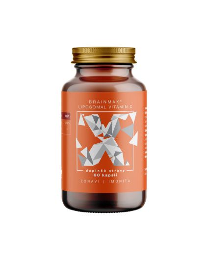 BrainMax Liposomal Vitamin C UPGRADE®, Liposomalna Witamina C, 500 mg, 60 kapsułek roślinnych