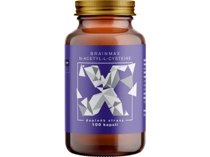 BrainMax N-Acetyl-L-Cysteine, NAC, 100 kapsułek roślinnych