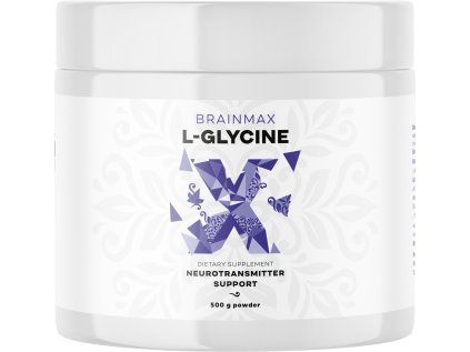 BrainMax Glycine, L-Glicyna, 500 g